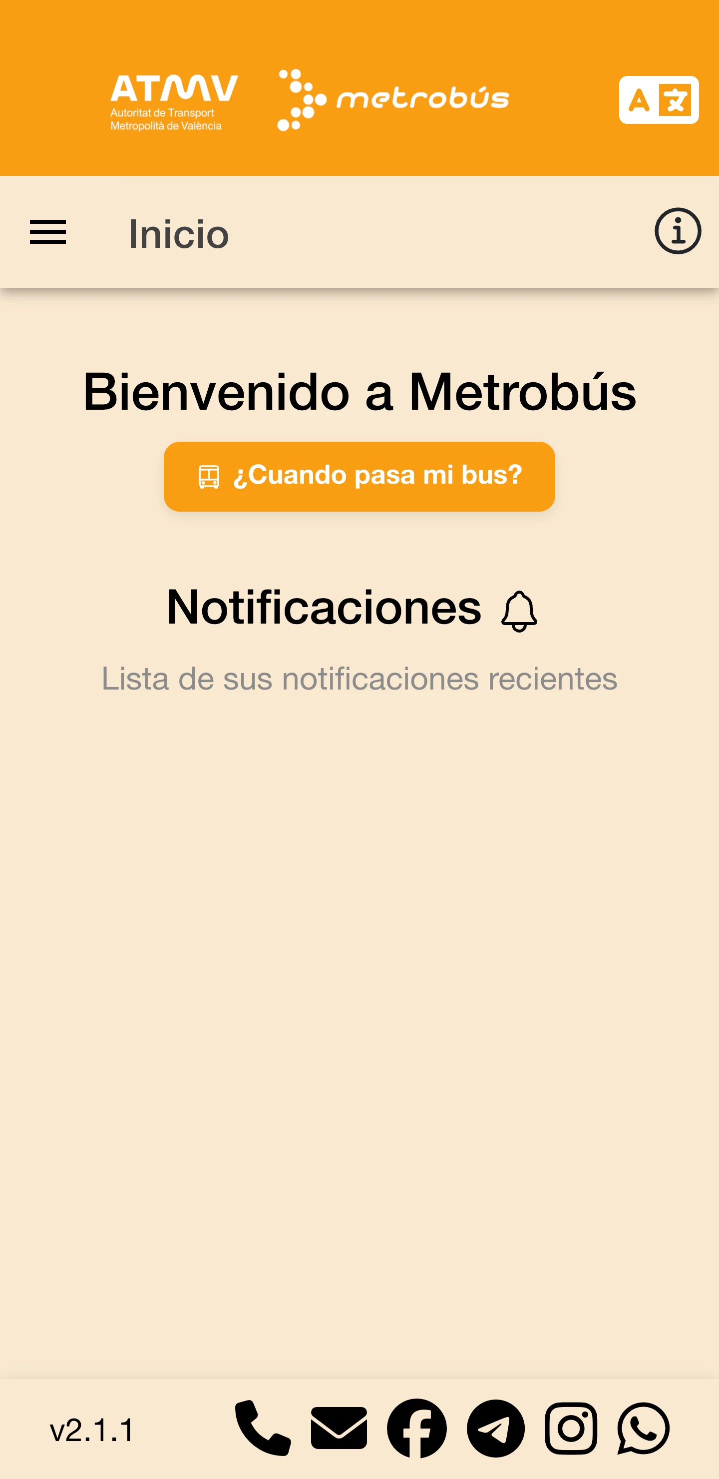 Metrobús screenshot
